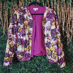 Ava & Viv" Women's Plus Size 
Floral Print Quilted